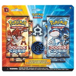 Pokémon | Blíster 4 Sobres Double Crisis Team Aqua Inglés 2015