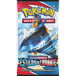Pokémon | Box 36 Envelopes Battle Styles Spanish 2021 segunda imagen