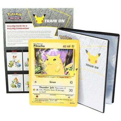 Álbum 30 Cartas Jumbo 25th Celebraciones Pokemillon 002