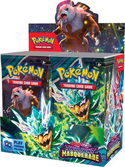 POKEMILLON Pokémon | Caja 36 Sobres Twilight Masquerade Inglés 2024