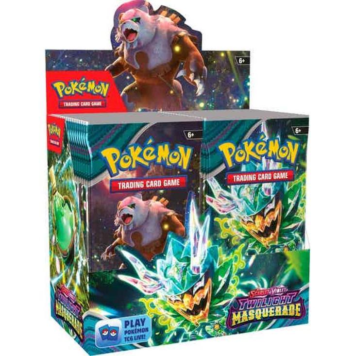 Caja Sobres Mascarada Crepuscular | Twilight Masquerade Booster Box Pokemillon 003