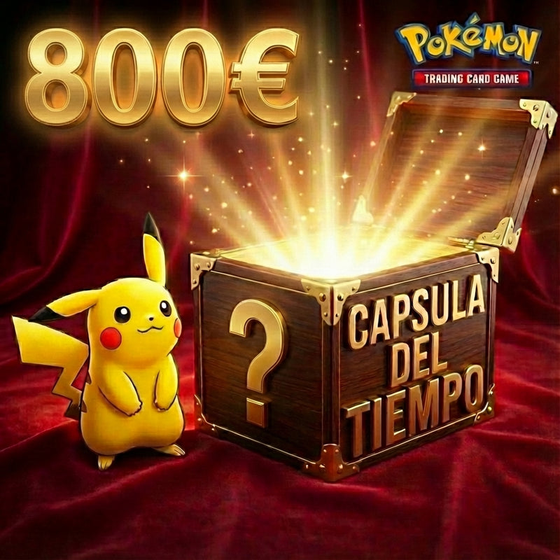Cápsula del Tiempo Pokémon Mystery Box Español e Inglés 1999-2026 Pokemillon 007