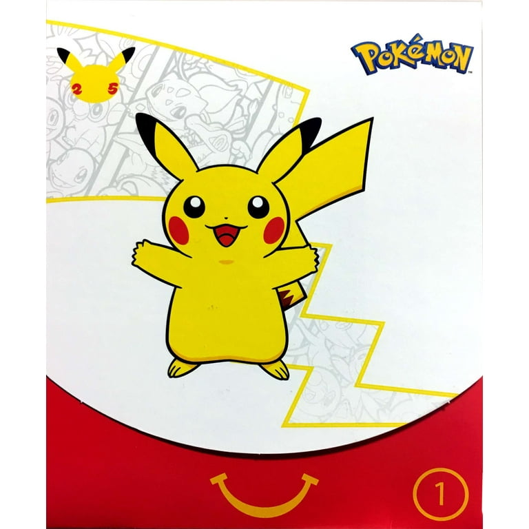 Sobre McDonalds 2021 25th Aniversario Pokemillon 002