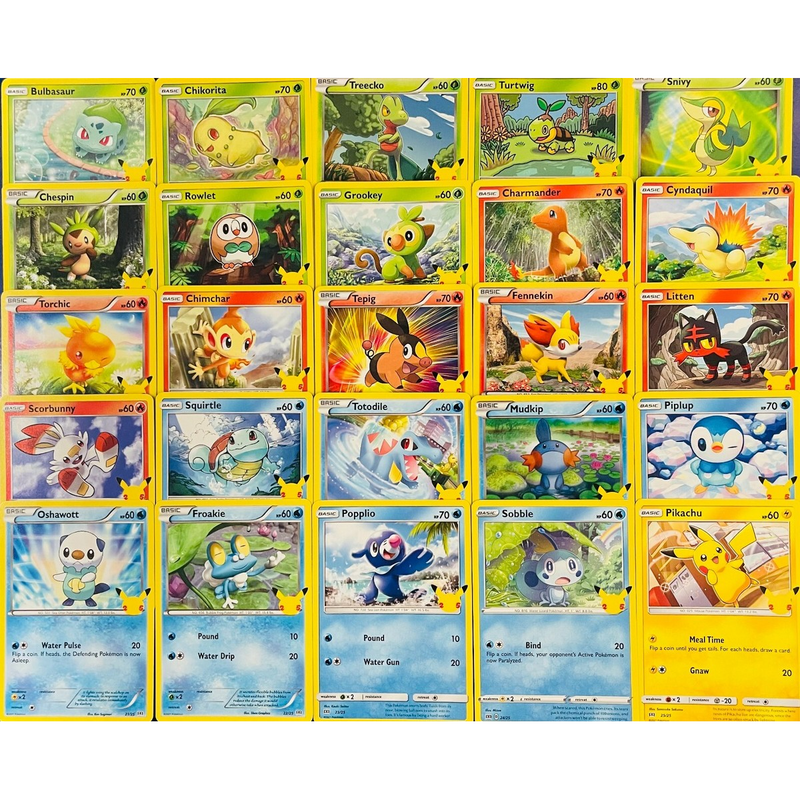 Sobre McDonalds 2021 25th Aniversario Pokemillon 004