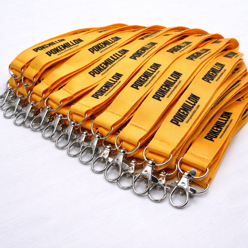 Colgante Pokemillon Amarillo con Logo Negro Pokemillon 004