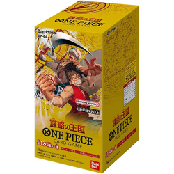 One Piece | Caja 24 Sobres Kingdom of Intrigue OP-04 Japonés 2023