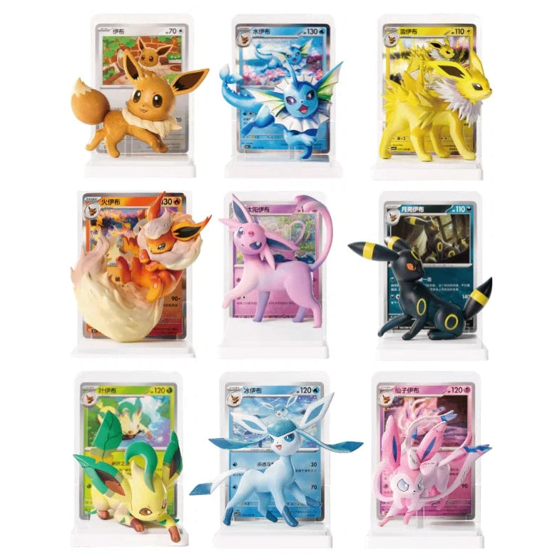 Dream Painting Eevee & Friends Figurine Set 3.0 CSV9.5C Pokemillon 002
