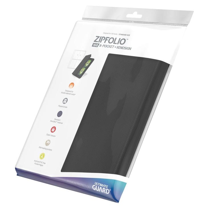 Ultimate Guard | Álbum Zipfolio 160 Bolsillos Xenoskin Negro Pokemillon 002