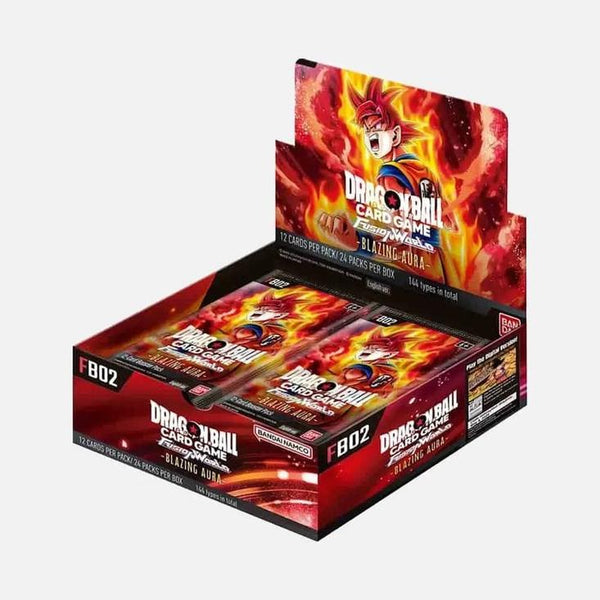 POKEMILLON Dragon Ball | Caja Fusion World FB-02 Blazing Aura Inglés 2024