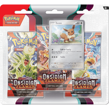 Pokémon | Blister 3 Enveloppes Obsidian Flames Anglais 2023