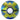 Lata metálica Pokémon esférica en colores azul y amarillo con el logo oficial y detalles de la colección en el frente.