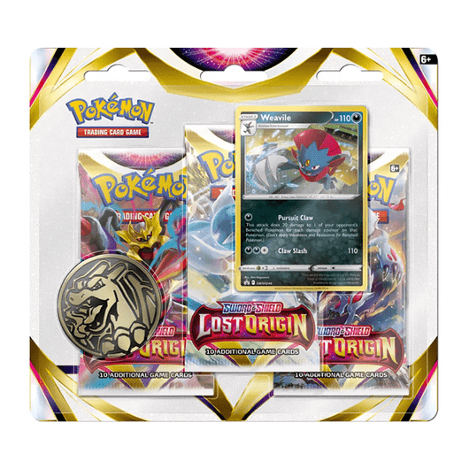 POKEMILLON Pokémon | Blíster 3 Sobres Lost Origin Inglés 2022