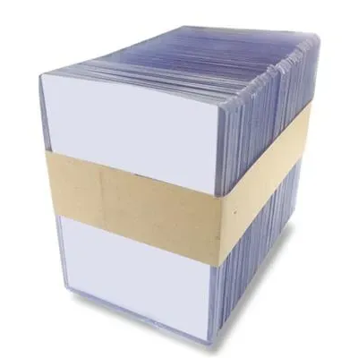 Pack 100 Toploaders 3x4" Clear Ultra Pro