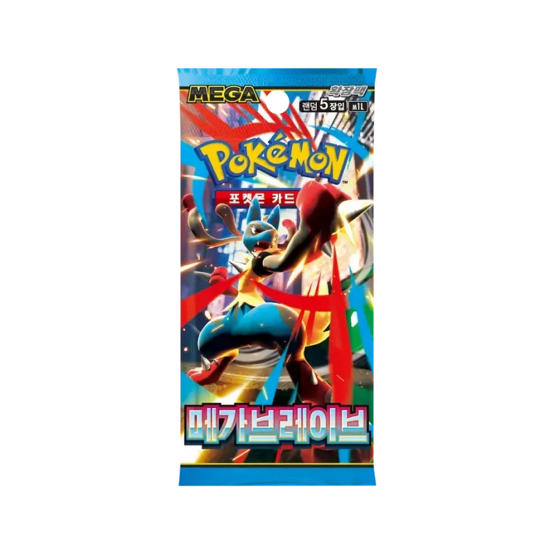 Caja 30 Sobres Mega Brave m1L Pokemillon 005