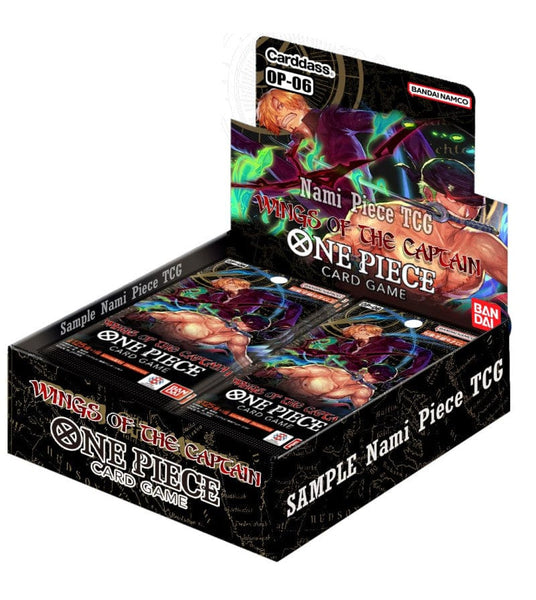 POKEMILLON One Piece | Caja 24 Sobres The Wings of the Capitan OP-06 Inglés 2023