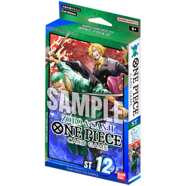 POKEMILLON One Piece | Mazo de Iniciación de Zoro y Sanji ST-12 Inglés 2023