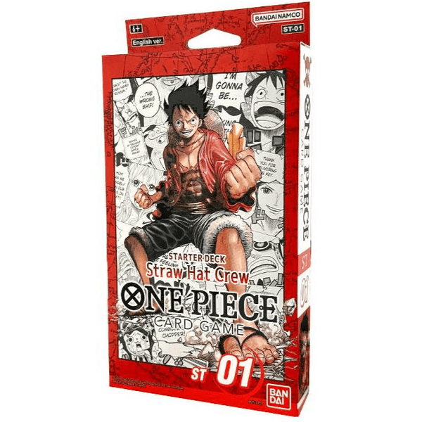POKEMILLON One Piece | Mazo de Iniciación de Los Mugiwaras ST-01 Inglés 2022