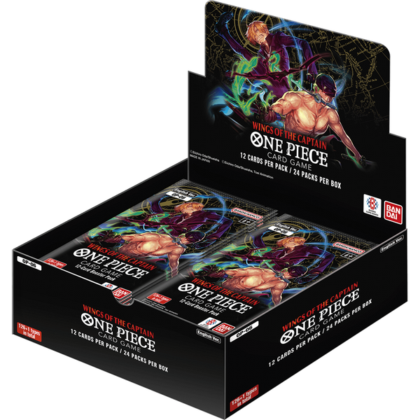 POKEMILLON One Piece | Caja 24 Sobres The Wings of the Capitan OP-06 Inglés 2023