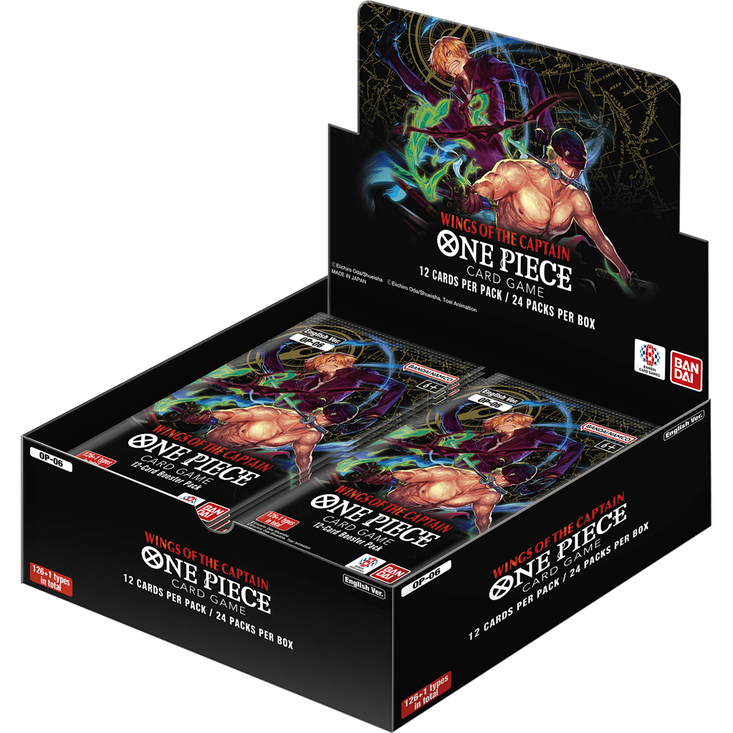 One Piece | Caja 24 Sobres OP-06 The Wings of the Capitan Pokemillon 001
