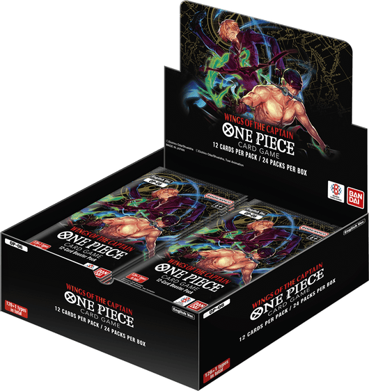 POKEMILLON One Piece | Caja 24 Sobres The Wings of the Capitan OP-06 Inglés 2023