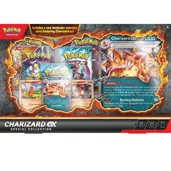 Caja Charizard Colección Especial 3D - Pokemillon - 08
