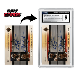 Service Gradeo CGC avec autographe