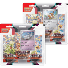 Pokémon | Blister 3 Enveloppes Obsidian Flames Anglais 2023 segunda imagen