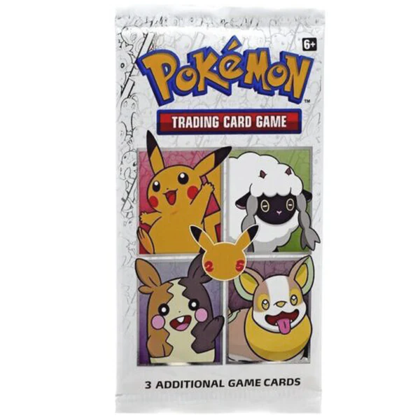 Sobre Pokémon General Mills 25th Anniversary Booster Pokemillon 001