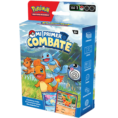 Pokémon | Mazo Mi Primer Combate Charmander y Squirtle Español 2023