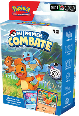 Pokémon | Mazo Mi Primer Combate Charmander y Squirtle Español 2023