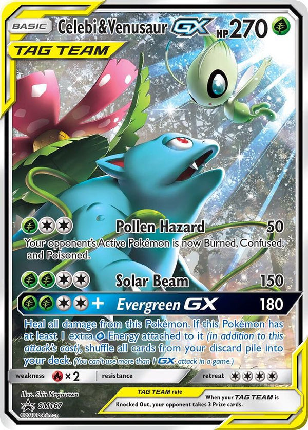 Lata XL Tag Team Celebi & Venusaur GX