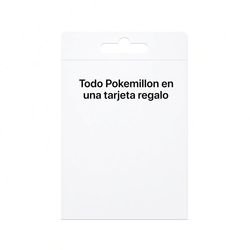 Tarjeta Regalo Pokemillon 001