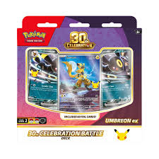 30th Celebration Umbreon Battle Deck Celebraciones 30 Aniversario Pokemillon 003