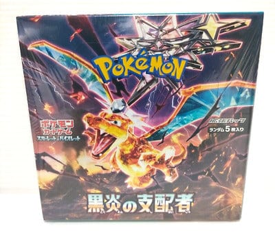 Pokémon | Caja 30 Sobres Ruler of the Black Flame Japonés 2023