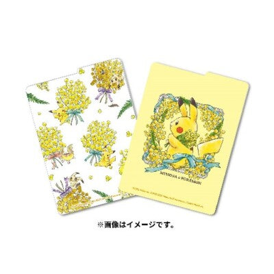 Pokémon Center Pikachu x Mimosa Porta Deck Box