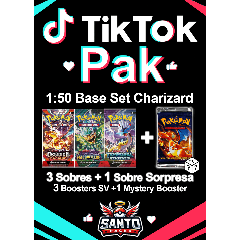 POKEMILLON TikTok Pak | 3 Sobres + 1 Sobre Extra en Español Santo Packs 2024