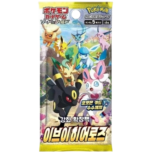 Caja 30 Sobres Eevee Heroes s6a Pokemillon 005