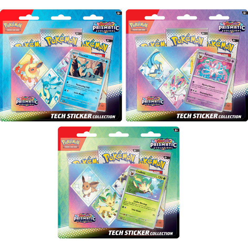 Blíster 3 Sobres Evoluciones Prismáticas | Prismatic Evolution Pokemillon 001