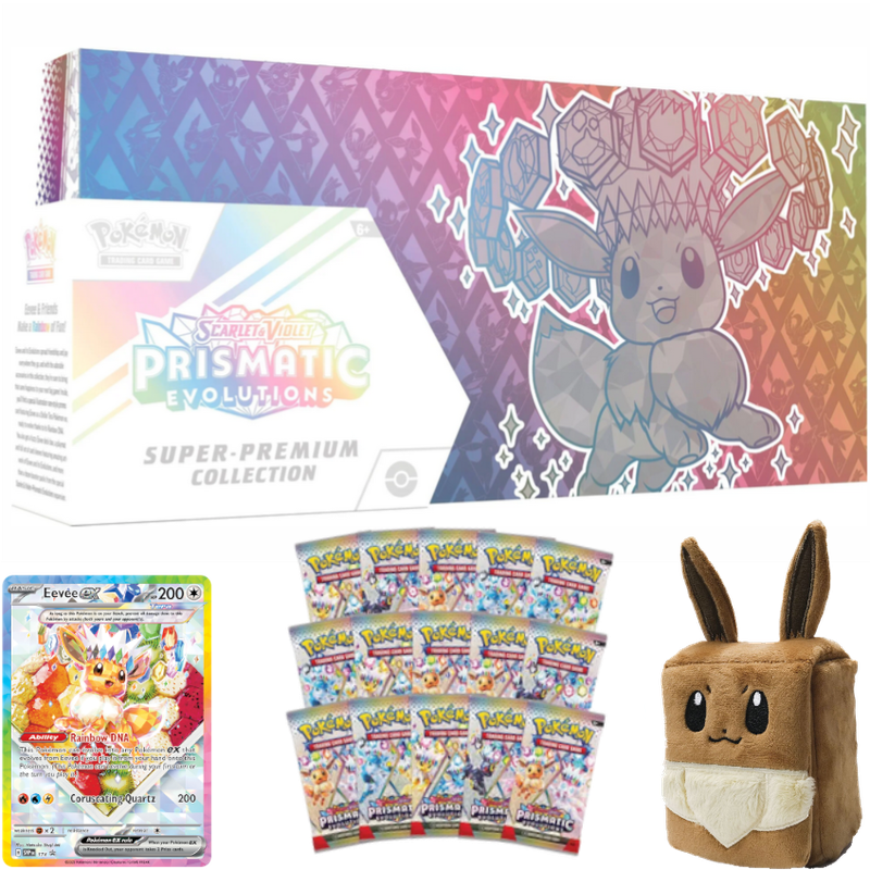 Super Premium Collection Evoluciones Prismáticas | Prismatic Evolutions Pokemillon 001
