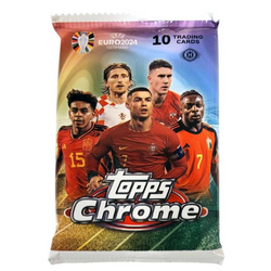 Topps | Topps UCC Superstars 23/24 - Value Box - 8 UEFA Superstars 2024 Packs segunda imagen