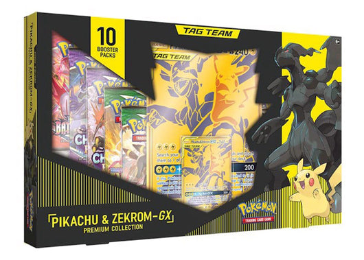 POKEMILLON Segunda Mano Pokémon | Caja Pikachu & Zekrom Premium Collection Inglés 2022