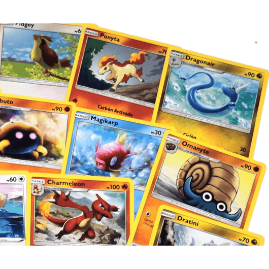 POKEMILLON Segunda Mano Lote 25 Cartas Kanto (Primera Generación)