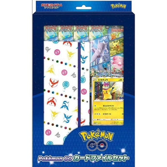 POKEMILLON Pokémon | Caja 4 Sobres Pokémon GO + Archivador Japonés 2022