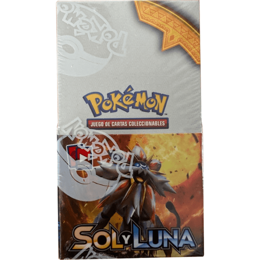 Pokémon | Caja 18 Sobres Sol y Luna Español 2017