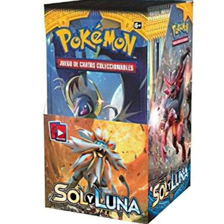 Caja 18 Sobres Sol y Luna Pokemillon 001