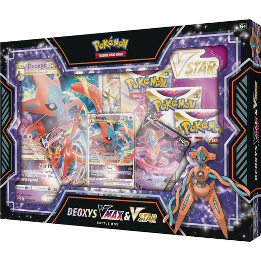Pokémon | Deoxys VMAX & VSTAR Battle Box Inglés 2022
