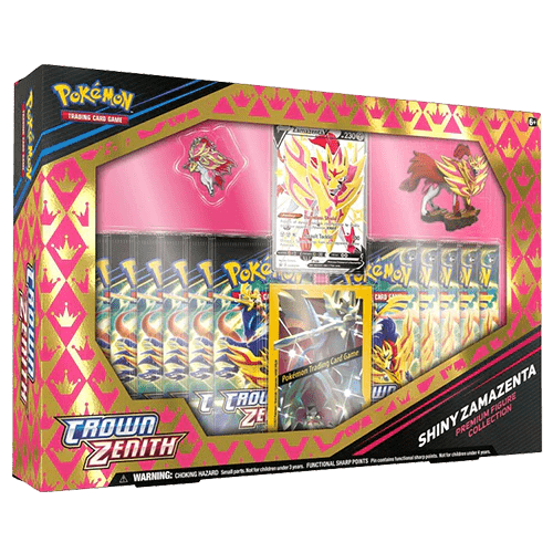 POKEMILLON Pokémon | Caja Shiny Zamazenta con Figura Cenit Supremo Español 2023