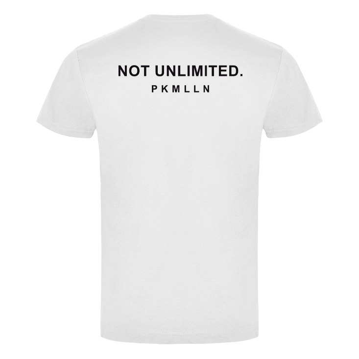 Camiseta | NOT UNLIMITED Adulto y Niño Blanco Pokemillon 002