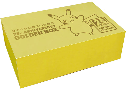 Pokémon | Caja 25th Aniversario Golden Box Japonés 2022 (Caja Dañada)