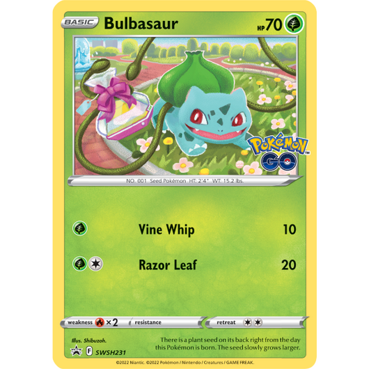 Pokémon GO | Caja Pin Bulbasaur Inglés 2022